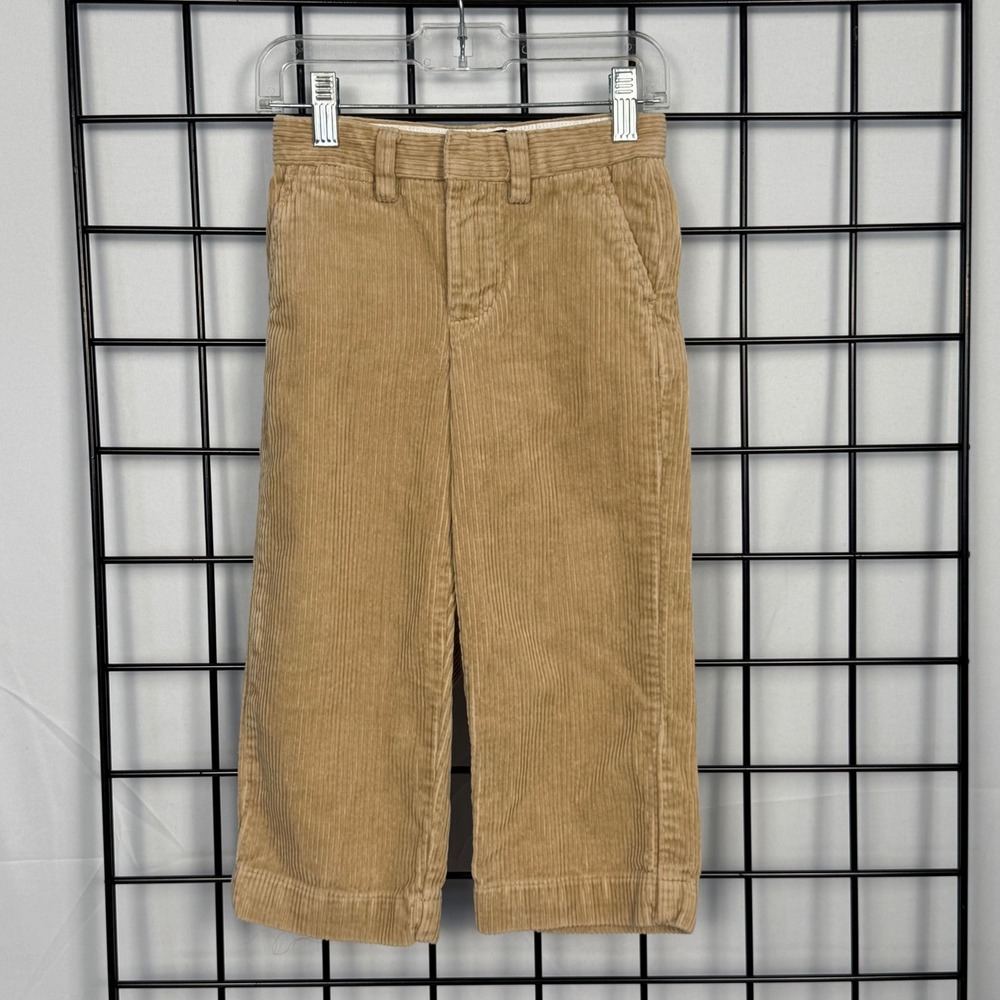 Polo Ralph Lauren Corduroy Pants Boys Toddler 3 3T Tan Brown Casual